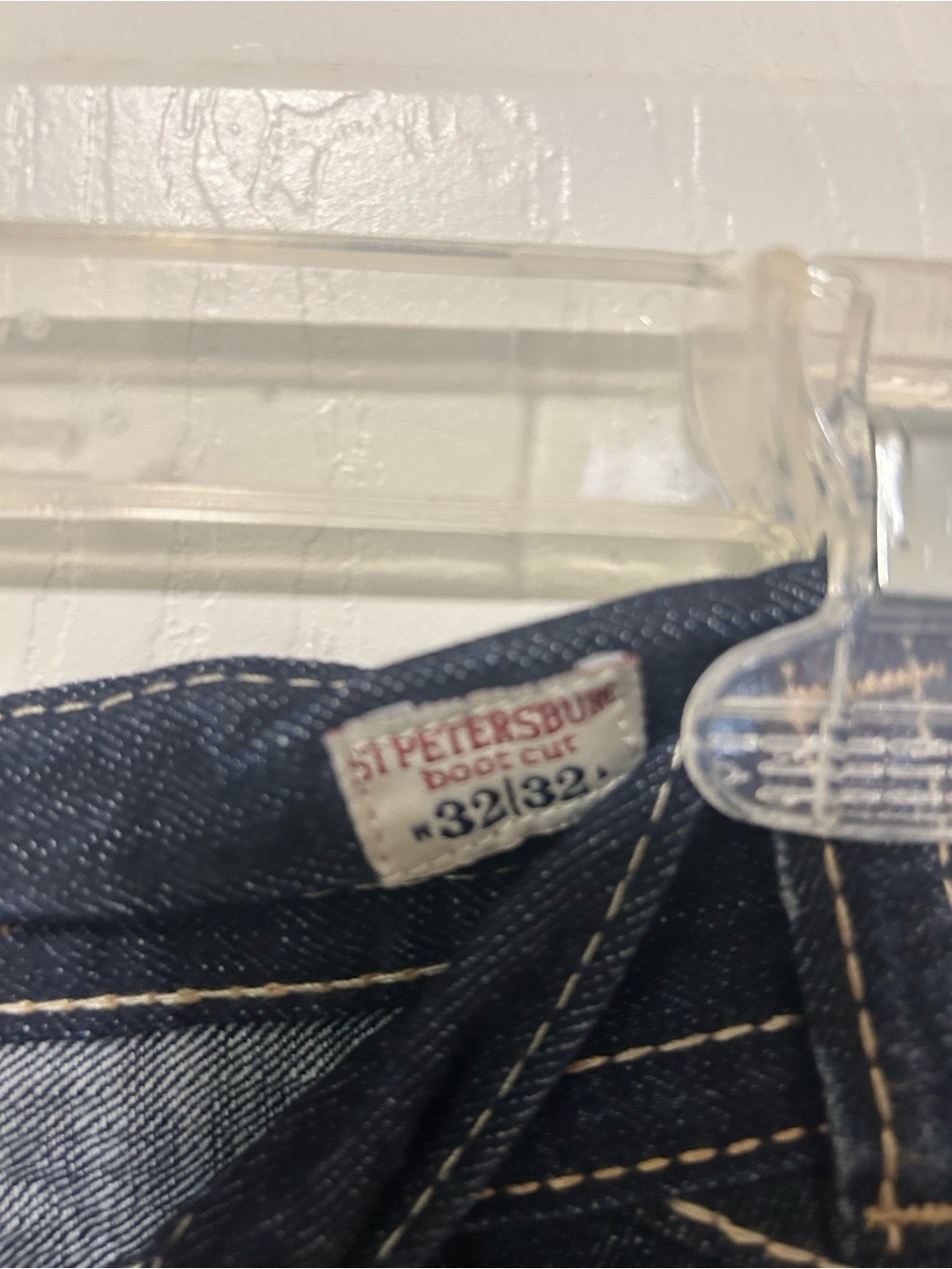 Vintage MEK Denim St Petersburg Boot Cut Jeans Men's Blue 32x32 - Picture 7 of 7